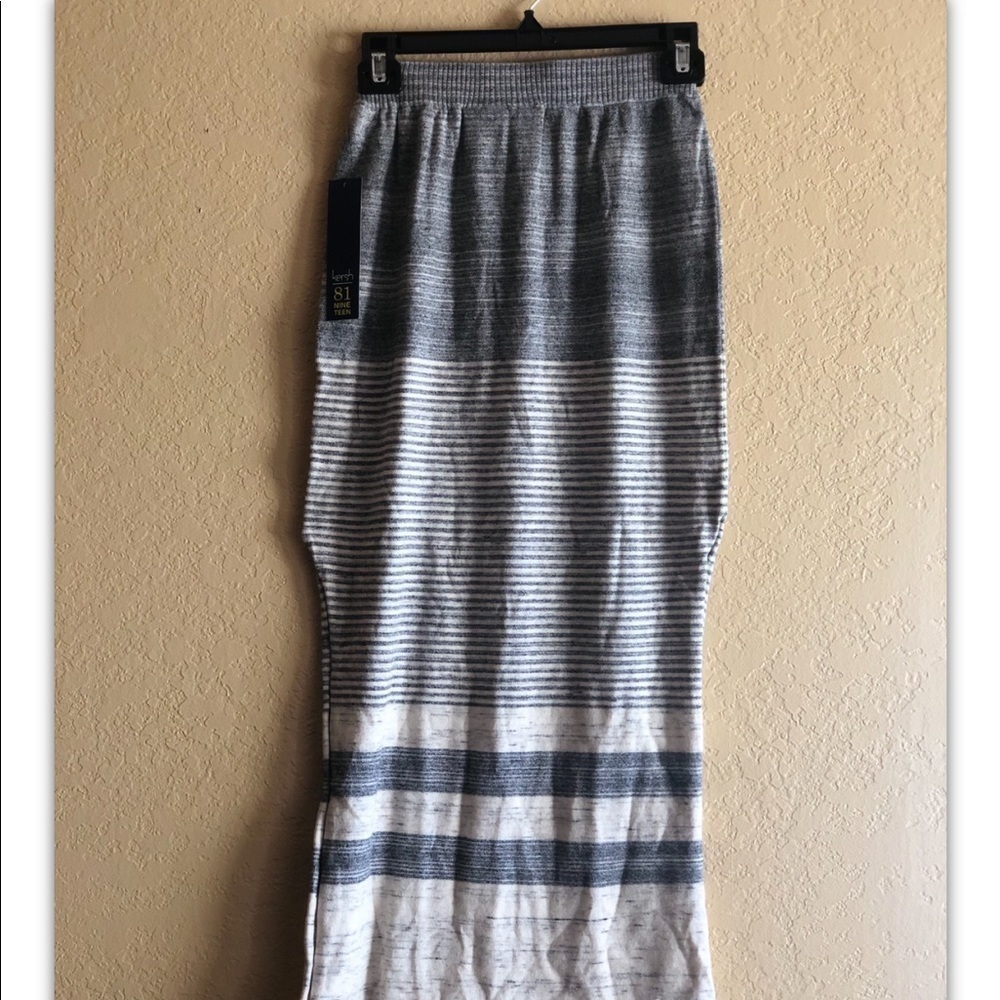 Kersh Women's Naomi Space dye Maxi Skirt Gray - Picture 5 of 16